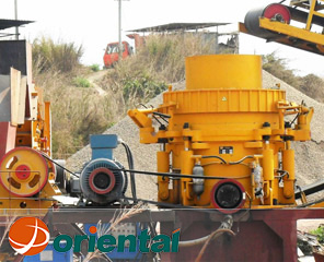 HP液压圆锥式破碎机