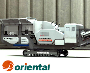 履带式反击破移动站