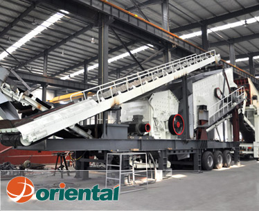 Mobile Impact Crushing Plant From China